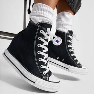 Chuck Taylor All Star Wedge Platform Sz 7